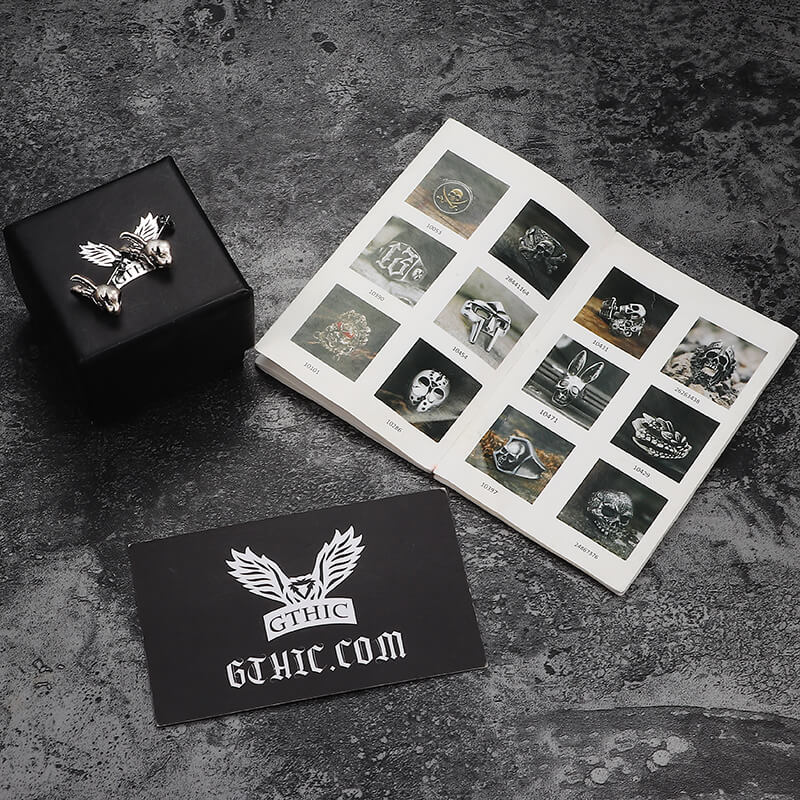Anti Cross Hare Sterling Silver Ear Stud
