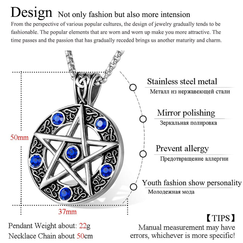Pentacle of the Witch Necklace