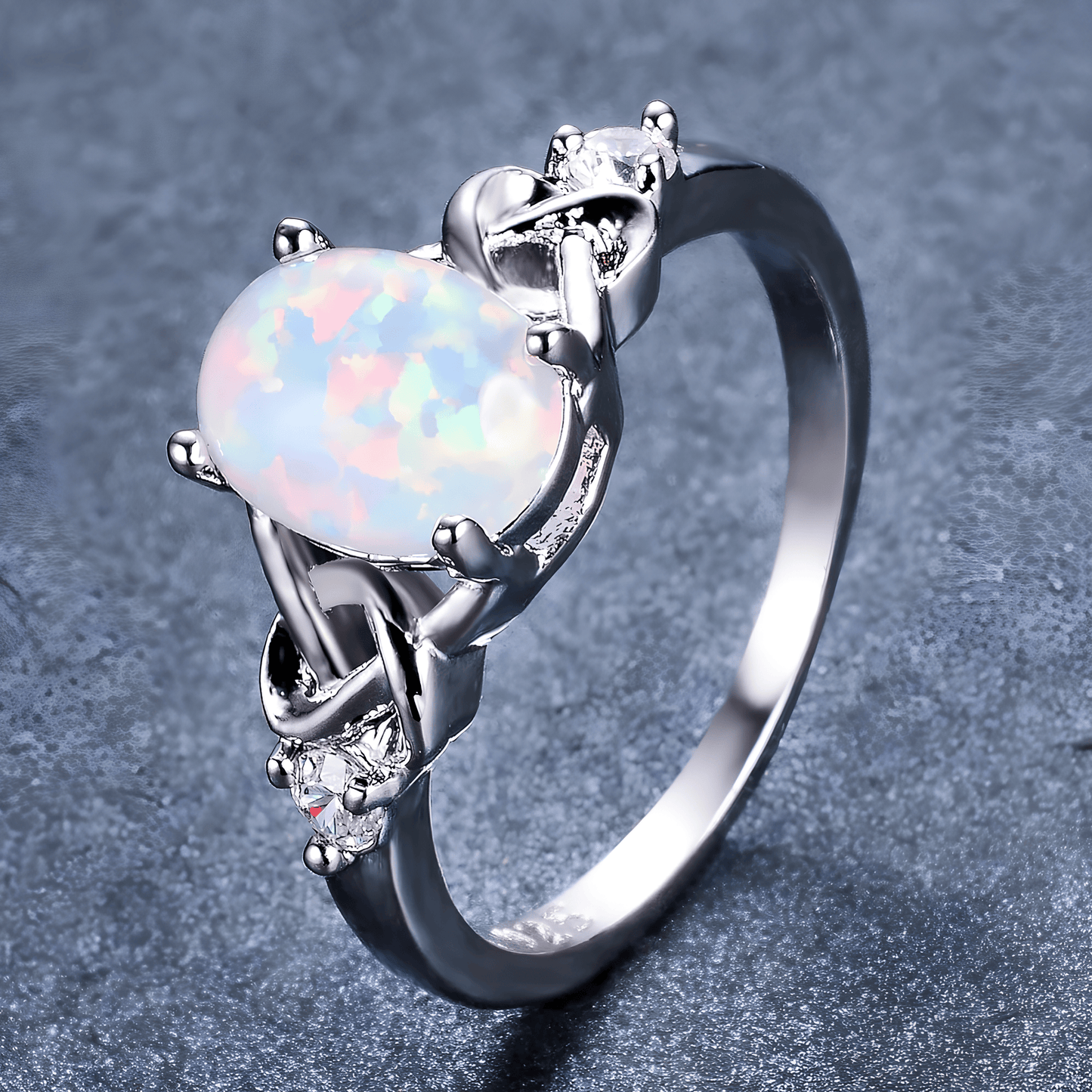 Divine Fire Opal Ring