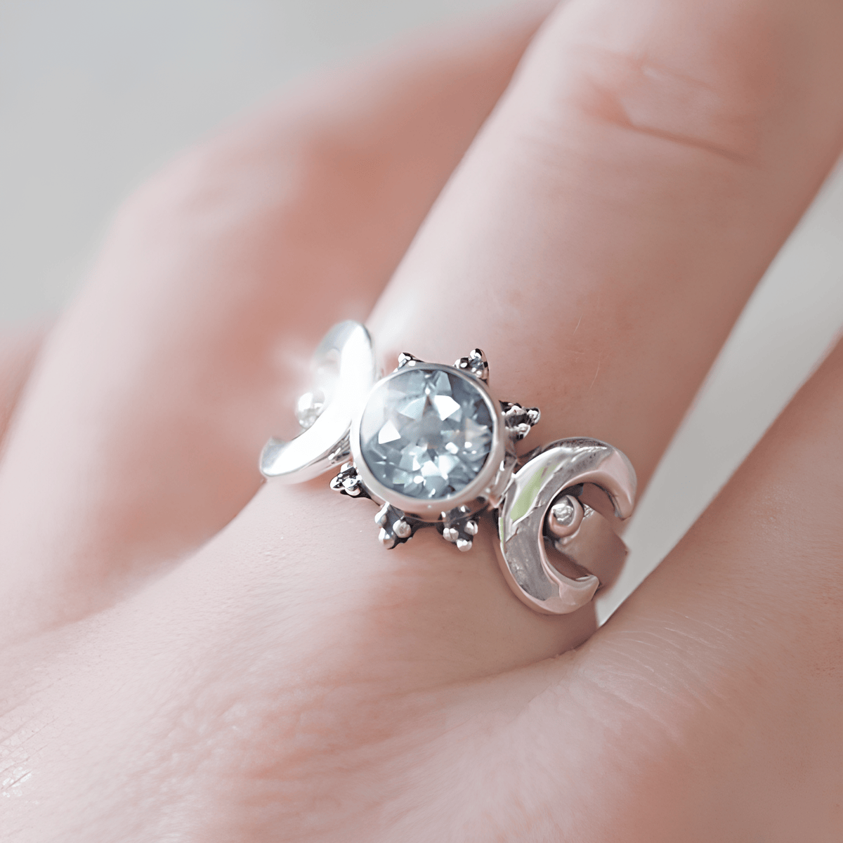 The Mystic Moon Goddess Ring