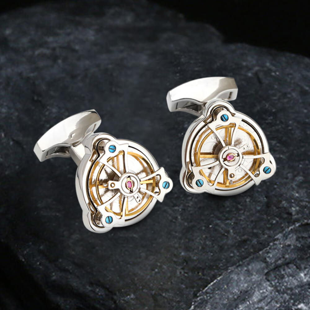 Propeller Adventurer Copper Cufflinks