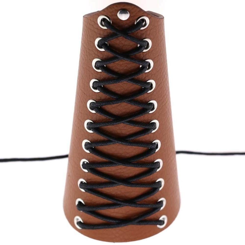 Punk Lace Up Pu Leather Bracelet / Wide Wrist Strap / Arm Bangles Bracelets