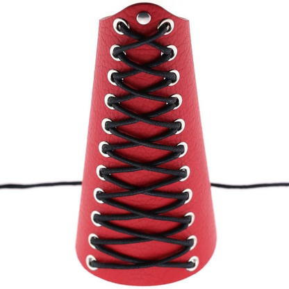 Punk Lace Up Pu Leather Bracelet / Wide Wrist Strap / Arm Bangles Bracelets
