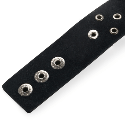 Punk Style Rivets and Spikes Bracelet With Cross / Gothic Bangles With Chain