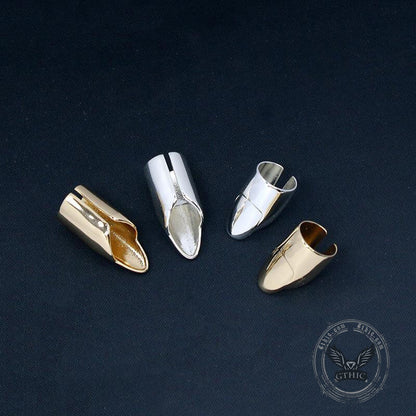 Punk Armor Fingertip Metal Nail Ring