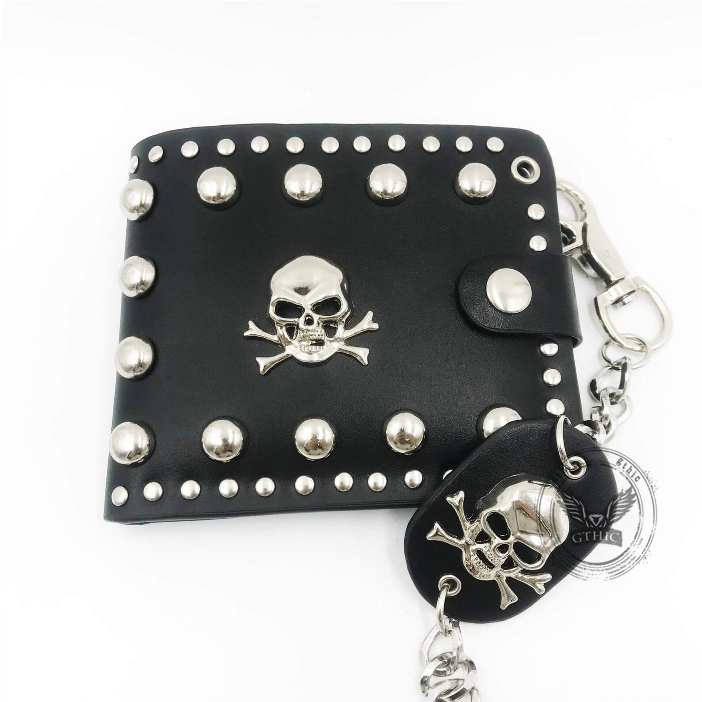 Punk Black Crossbone Skull Wallet