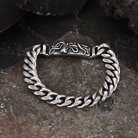 Punk Deep Sea Octopus Stainless Steel Bracelet