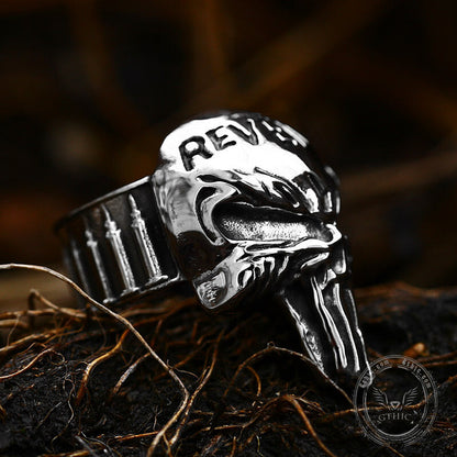 Revenge Skull Death Stainless Steel Ring