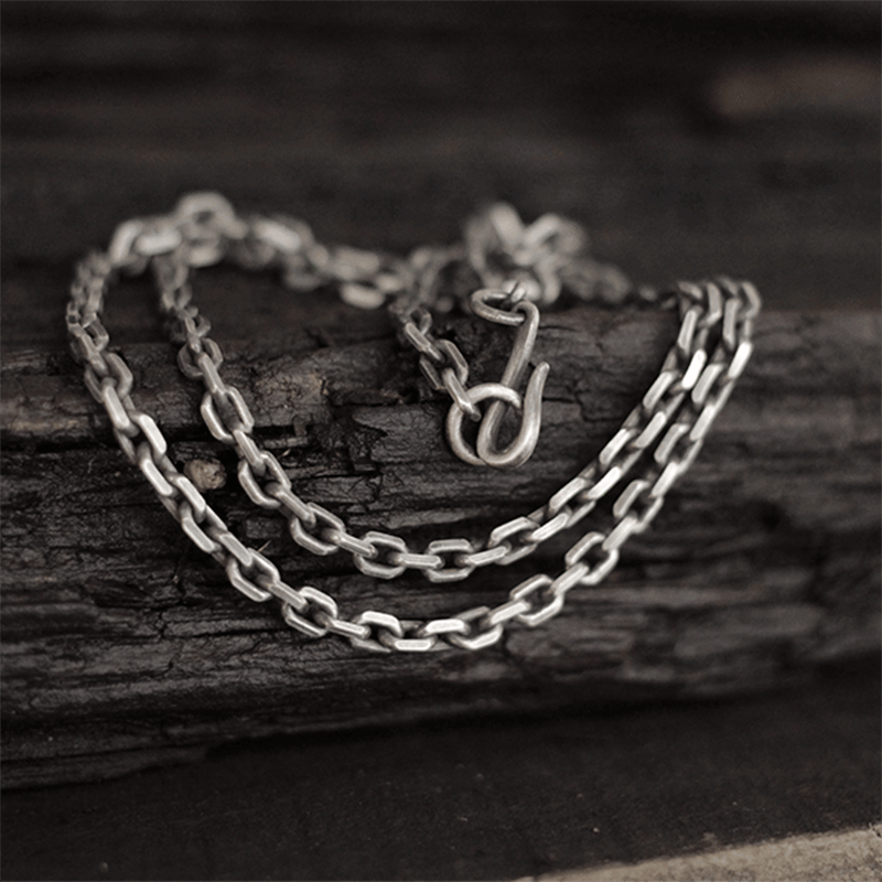 Rock Never Dies Sterling Silver Skull Pendant