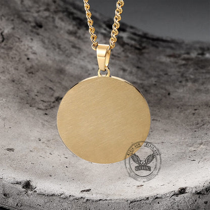 Seal of the Seven Archangels Stainless Steel Necklace