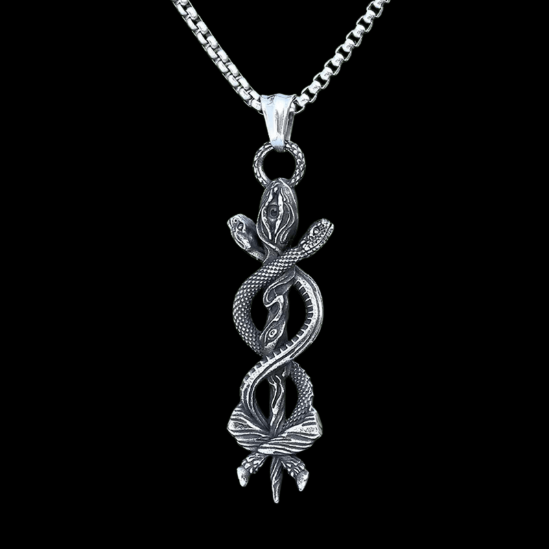 Serpent Ascension Relic Pendant