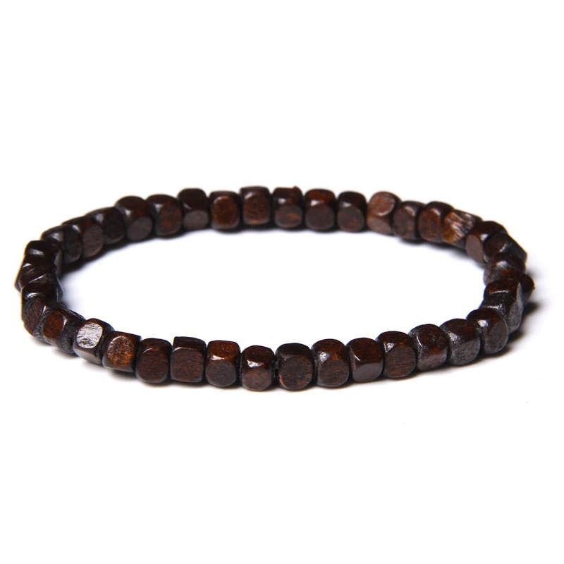 Set Bracelets Natural Stone Beads and Wood / Pulseras Bracelets