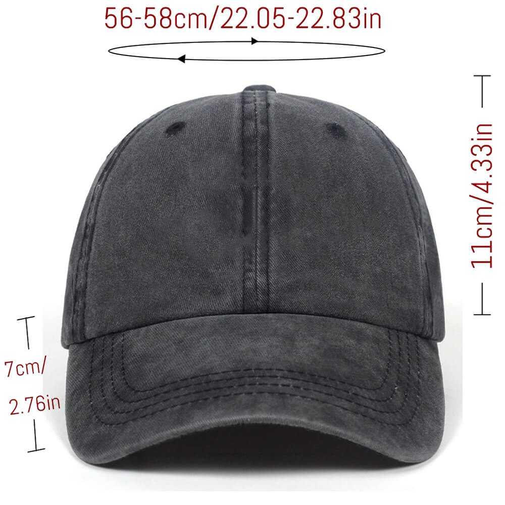 Little Raccoon Washed Baseball Cap