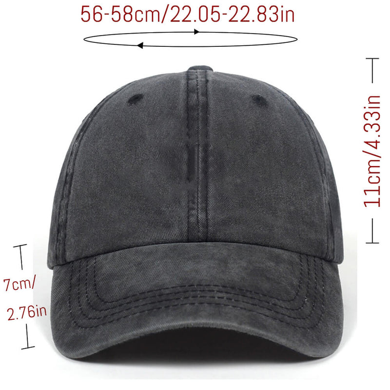 Little Raccoon Washed Baseball Cap
