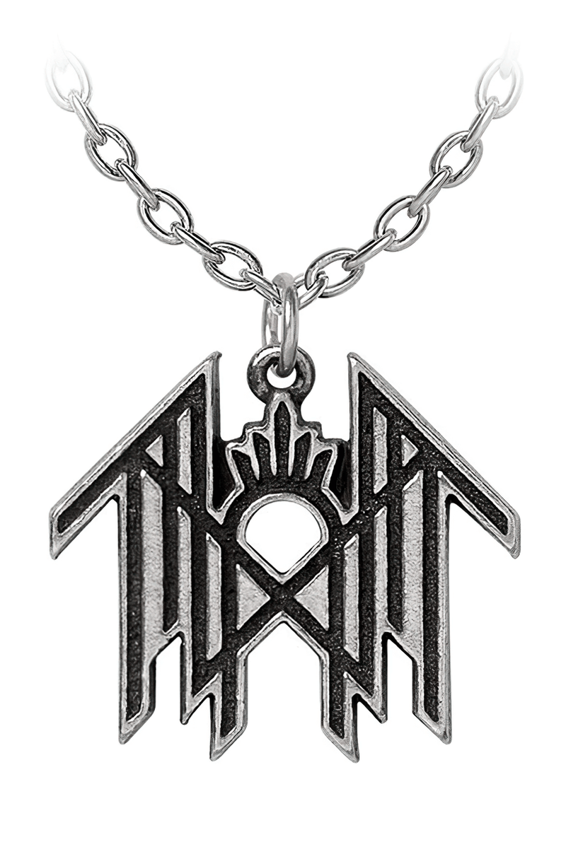 Sleep Token Logo Pendant in Antiqued English Pewter