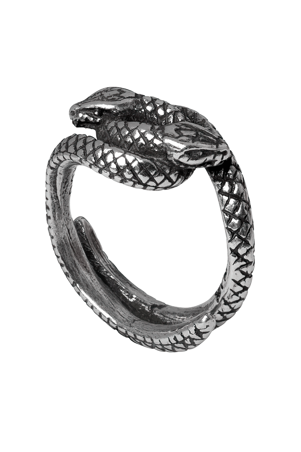 Snake Coiled Consprimus Ring With Intricate Detailing