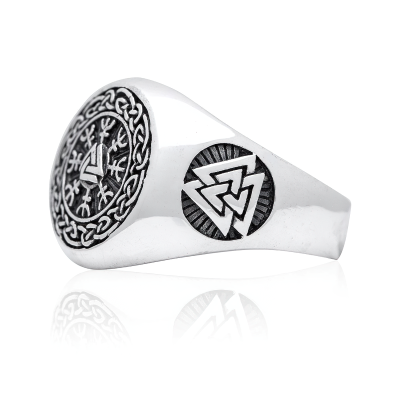 Stainless Steel Ring of Viking Symbol for / Jewelry / Cool Jewelry Gift
