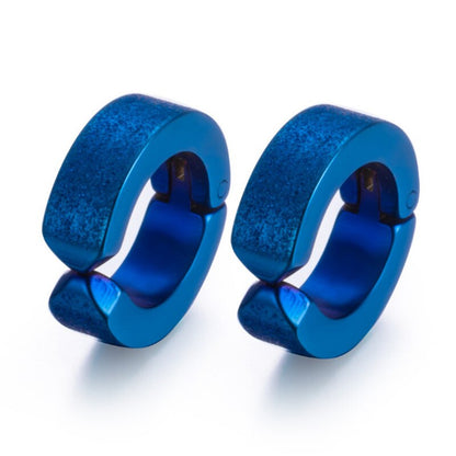 Stainless Steel Stud Earrings / Cool Jewelry Gift for and in Alternative