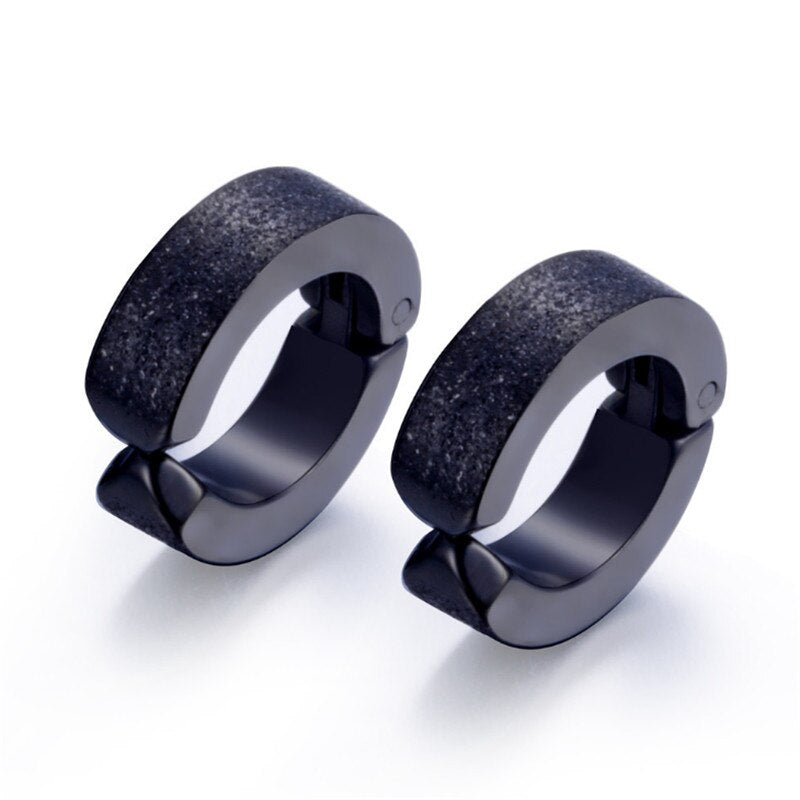 Stainless Steel Stud Earrings / Cool Jewelry Gift for and in Alternative