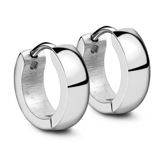 Stainless Steel Stud Earrings / Steampunk Jewelry for and