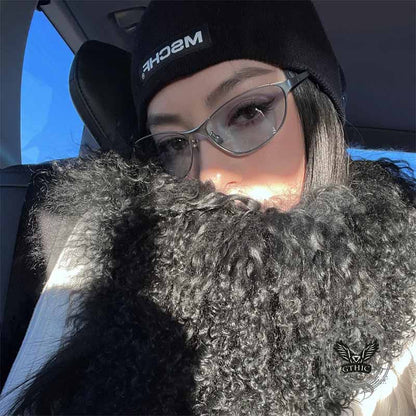 Street Y2k Metal Frame Cat-eye Retro Sunglasses