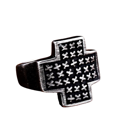Stylish Stainless Steel Ring of Cross Shaped / Jewelry