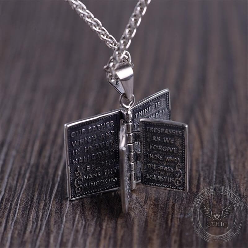 The Holy Bible Sterling Silver Pendant