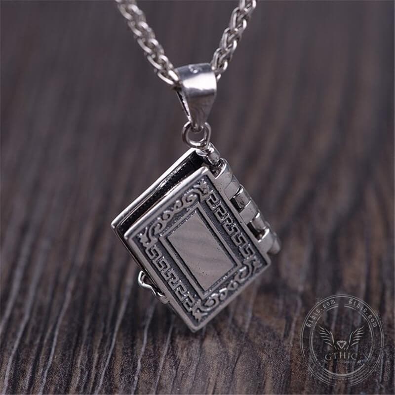 The Holy Bible Sterling Silver Pendant