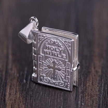 The Holy Bible Sterling Silver Pendant