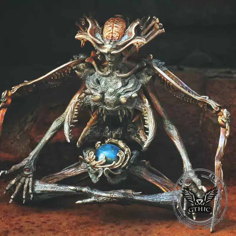 Three Realms God Movable Sterling Silver Pendant