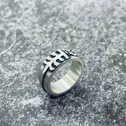 Till Death Do Us Part Sterling Silver Ring