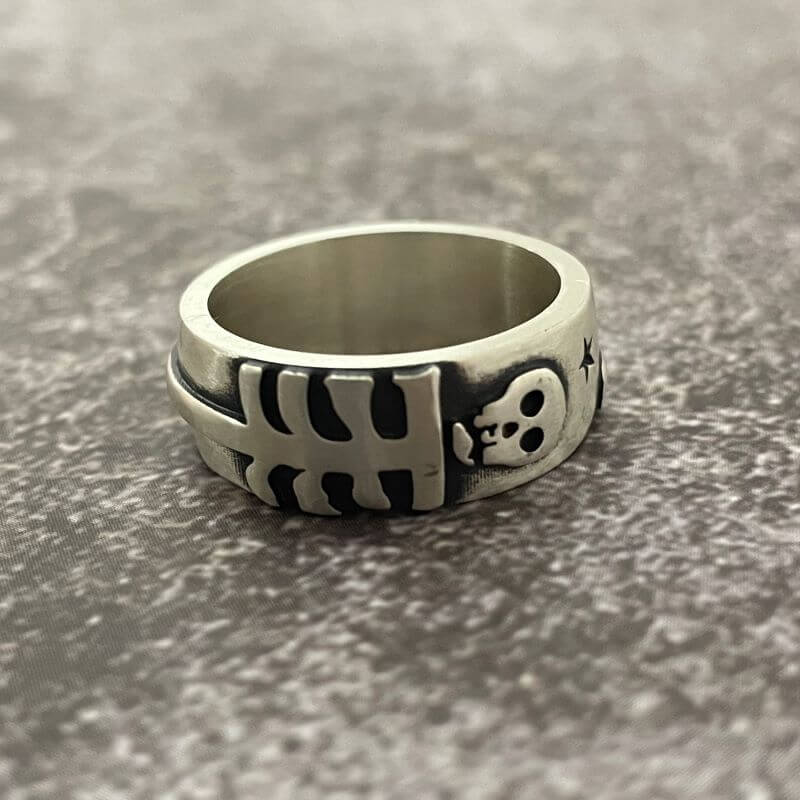 Till Death Do Us Part Sterling Silver Ring