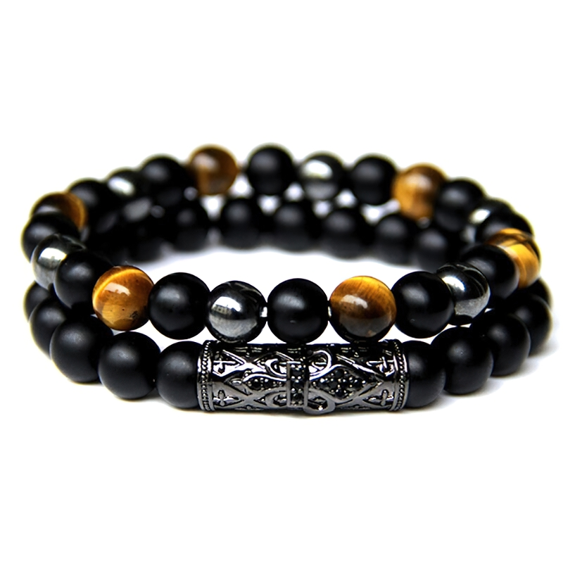 Natural Beaded Bracelet / Alternative Jewelry / Stylish Hand Accessories