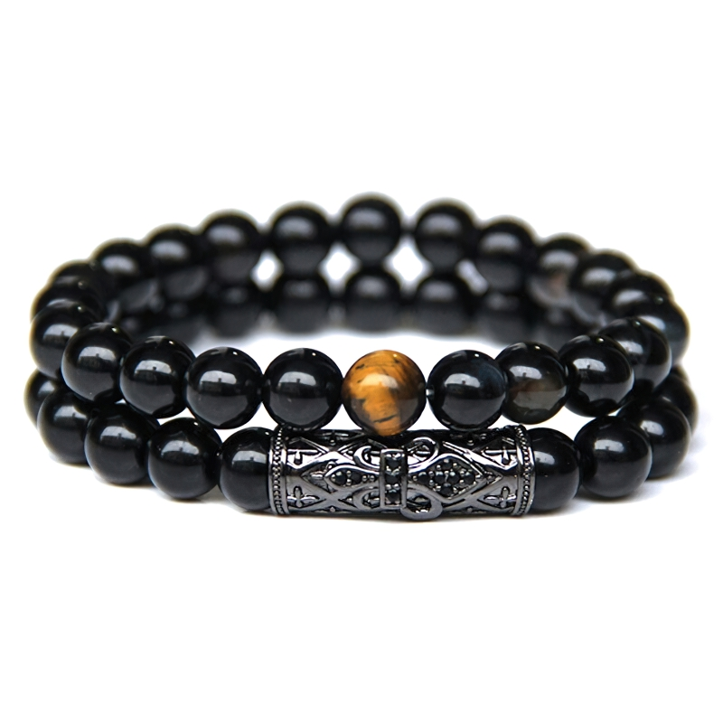 Natural Beaded Bracelet / Alternative Jewelry / Stylish Hand Accessories