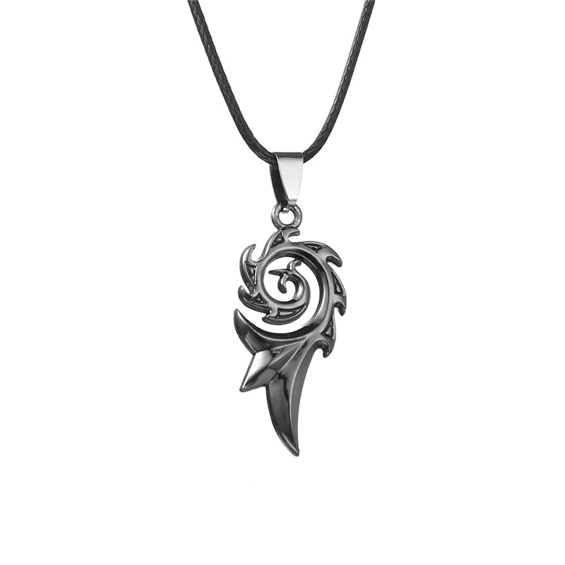Rock Style Pendant / Stainless Steel Necklace / Cool Dragon Flame Pendant