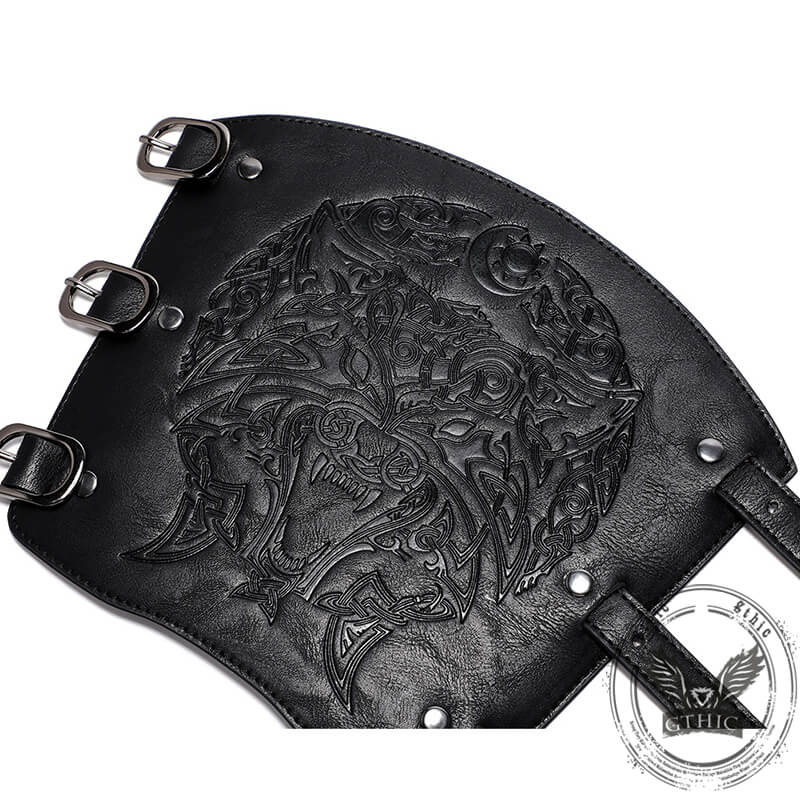 Viking Fenrir Wolf Warrior Bracers