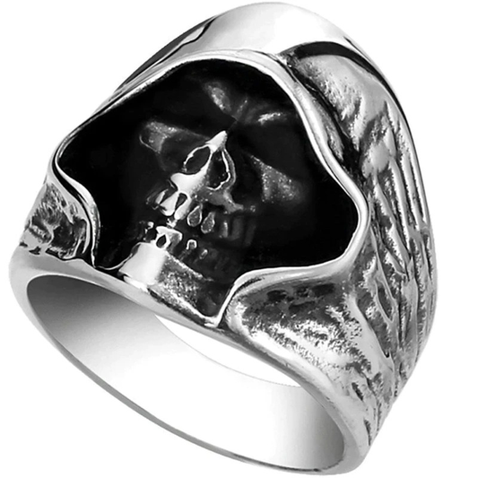 316l Stainless Steel Zombie Skeleton Ring / Unique Jewelry in Punk Style