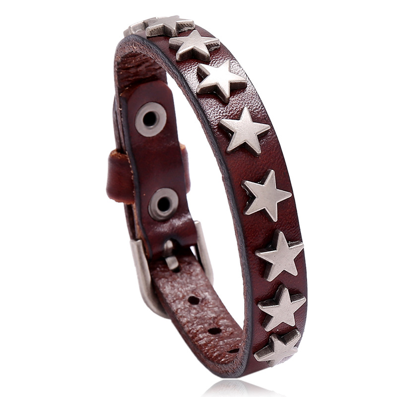 Pu Leather Bracelet for and / Gothic Jewelry for Everybody