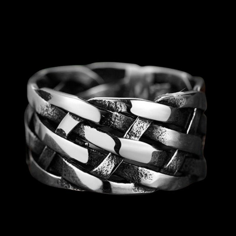 Weave Pattern Ring