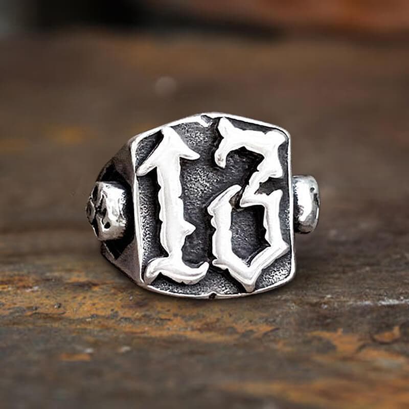 13 Stainless Steel Skull Ring