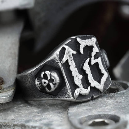 13 Stainless Steel Skull Ring