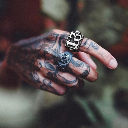 13 Stainless Steel Skull Ring