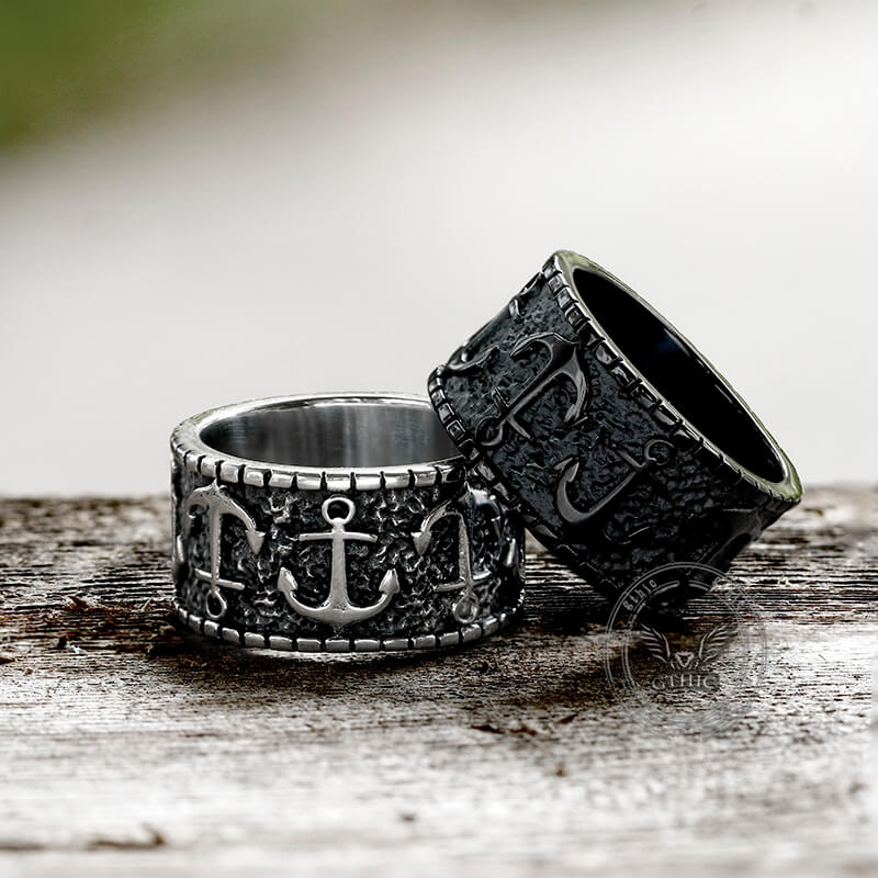 Anchor Stainless Steel Marine Ring