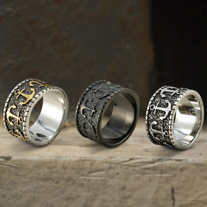 Anchor Stainless Steel Marine Ring