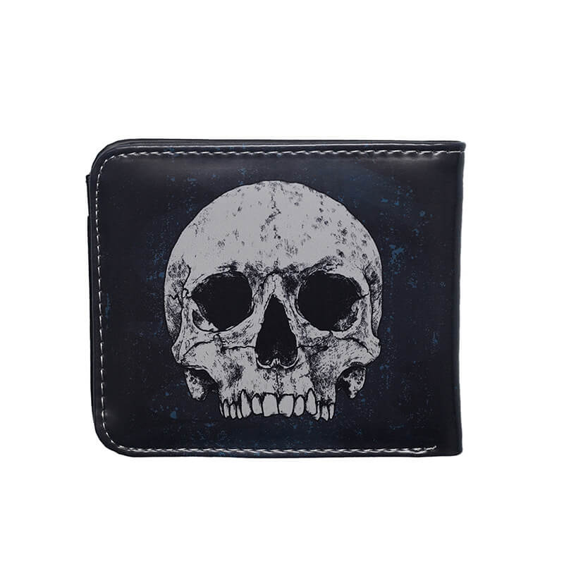 Bat Skull Bifold Wallet