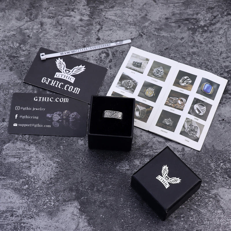 Celtic Knot Stainless Steel Ring