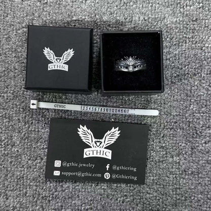 Domineering Dragon Head Sterling Silver Ring