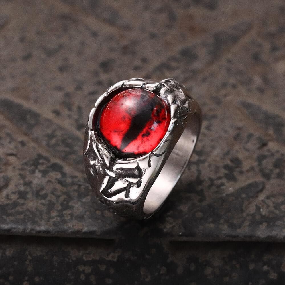 Dragon Eye Stainless Steel Ring