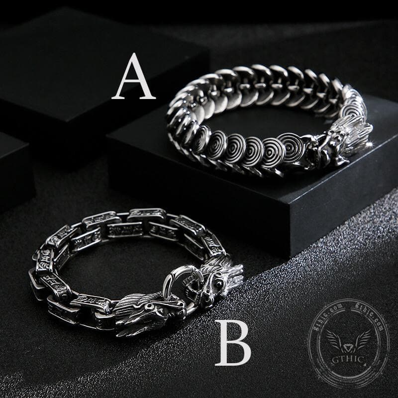 Dragon Stainless Steel Bracelet