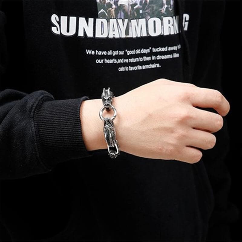 Dragon Stainless Steel Bracelet